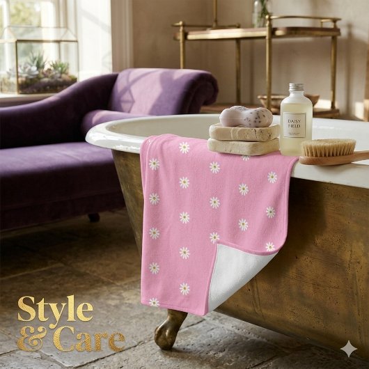 Blühendes Blume Pattern Badetuch mit Stil Badehandtuch
