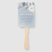 Blühendes botanisches duastisches Blumenprogramm Fächer (Vorderseite)