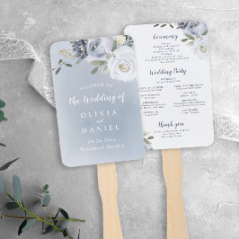 Blühendes botanisches duastisches Blumenprogramm Fächer