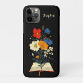 Blühendes Buch Case-Mate iPhone Hülle (Rückseite)
