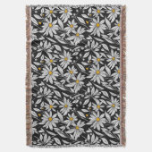 Blühendes Camomiles-Blumenmuster 1 -Knochenmark Decke (Vorderseite Vertikal)