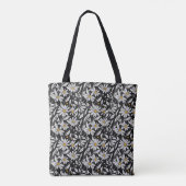 Blühendes Camomiles-Blumenmuster 1 - Totbeutel Tasche (Rückseite)