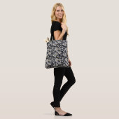 Blühendes Camomiles-Blumenmuster 1 - Totbeutel Tasche (Am Model)