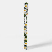 Blühendes Camomiles-Floral Muster 2 - iPhone Case (Rückseite / Rechts)