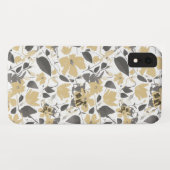 Blühendes Clematisches Blumenmuster Case-Mate iPhone Hülle (Rückseite (Horizontal))