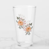 Blühendes Duett Glas (Rückseite)