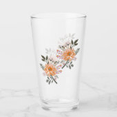 Blühendes Duett Glas (Vorderseite)