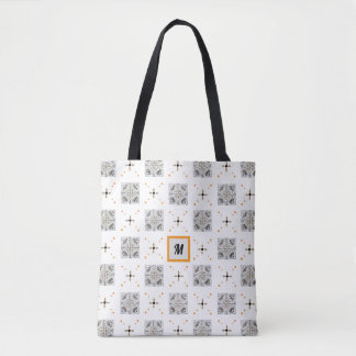 Blühendes florales handgezeichnetes Doodle mit Mon Tasche