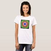 blühendes Fraktal T-Shirt (Vorne ganz)