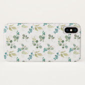 Blühendes Freuden-Muster Case-Mate iPhone Hülle (Rückseite (Horizontal))
