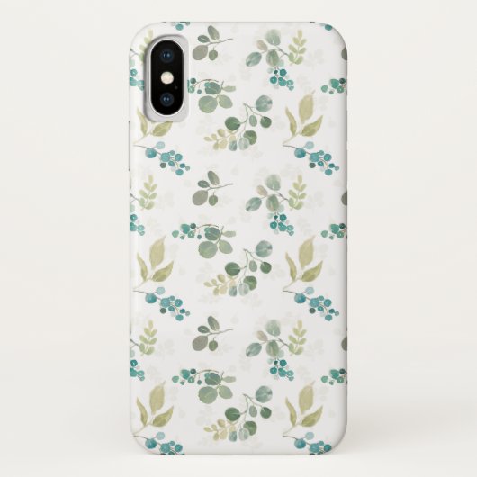 Blühendes Freuden-Muster Case-Mate iPhone Hülle (Rückseite)