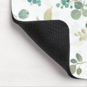 Blühendes Freuden-Muster Mousepad (Ecke)