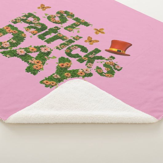 Blühendes Glück: Blumengestein St. Patrick's Sherp Sherpadecke (3/4)