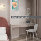 Blühendes Herz Poster