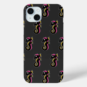 blühendes Neon-Seepferd Case-Mate iPhone Hülle
