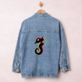 blühendes Neon-Seepferd Jeansjacke (Hangar)