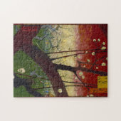 Blühendes Pflaumenbaum Puzzlespiel Puzzle (Horizontal)