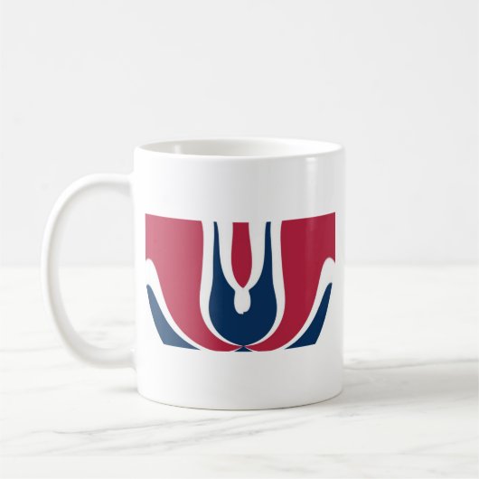 Blühendes Red Hakuna Matata Neuestes Geschenkdesig Kaffeetasse (Links)