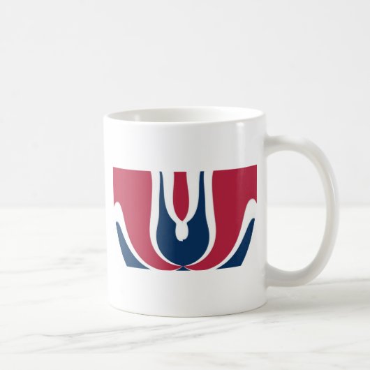 Blühendes Red Hakuna Matata Neuestes Geschenkdesig Kaffeetasse (Rechts)