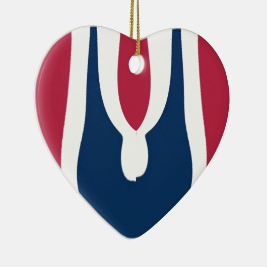 Blühendes Red Hakuna Matata Neuestes Geschenkdesig Keramik Ornament (Rechts)