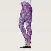 Blühendes Rosa Leggings (Links)