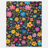 Blühendes schönes Design 60x80 Fleece Blanket (Vorderseite)