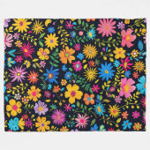 Blühendes schönes Design 60x80 Fleece Blanket (Vorderseite (Horizontal))