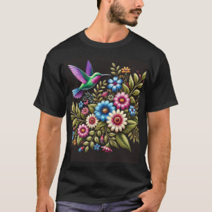 Blühendes Schönheitsblumengebirge T-Shirt