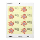 Blühendes Sonnenlicht-Fraktal (Vorne)