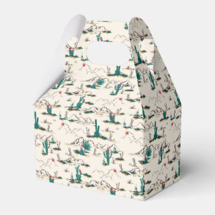 Blühendes Succulents-Muster Geschenkschachtel