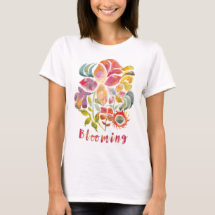 Blühendes T-Shirt