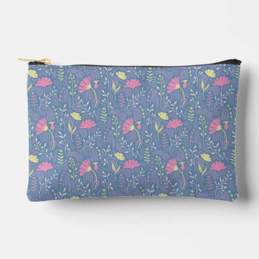 Blühendes Wiesenwind Accessoire-Etui Zubehörtasche (Vorderseite)