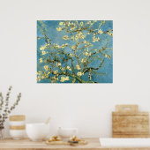 Blühendes Zitronenbaum Postimpressionistisches Pos Poster (Küche)