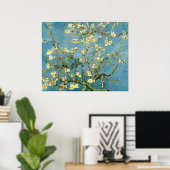 Blühendes Zitronenbaum Postimpressionistisches Pos Poster (Heimbüro)