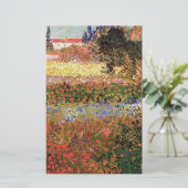 Blühgarten, Vincent van Gogh Briefpapier (Stehend Vorderseite)