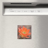 blüht in orange Magnet (In Situ (Geschirrspüler))