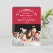 Blühtest Feiertagskarte (Stehend Vorderseite)