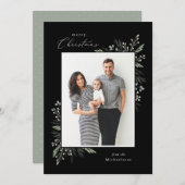 Blühtest Feiertagskarte (Vorne/Hinten)