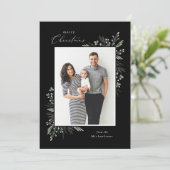 Blühtest Feiertagskarte (Stehend Vorderseite)