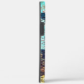 Bluisches Mosaik aus Großstadt Case-Mate iPhone Hülle (Rückseite / Rechts)