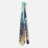 Bluisches Mosaik aus Großstadt Krawatte (Vorderseite)