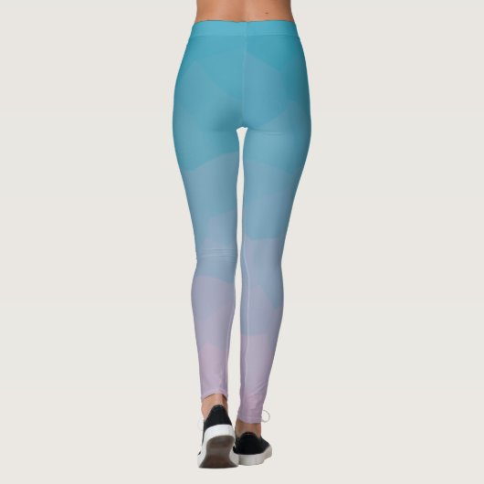 Bluish Lila Leggings (Rückseite)