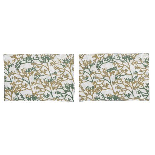 Bluish Olive Foliage Kissenbezug (Vorderseite-Set)