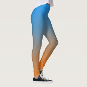 Bluish Orange Gradient  Leggings (Rechts)
