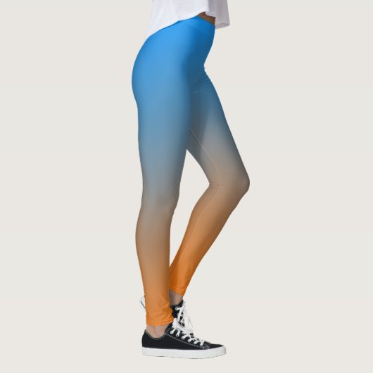 Bluish Orange Gradient  Leggings (Rechts)