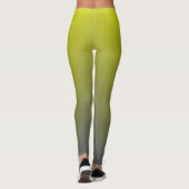 Bluish Yellow Gradient Leggings (Rückseite)
