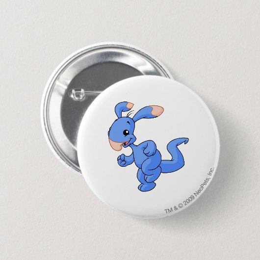 Blumaroo Blau Button (Vorne & Hinten)