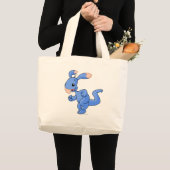 Blumaroo Blau Jumbo Stoffbeutel (Vorderseite (Produkt))