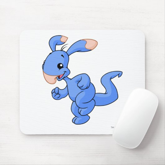 Blumaroo Blau Mousepad (Mit Mouse)
