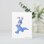 Blumaroo Blau Postkarte (Stehend Vorderseite)